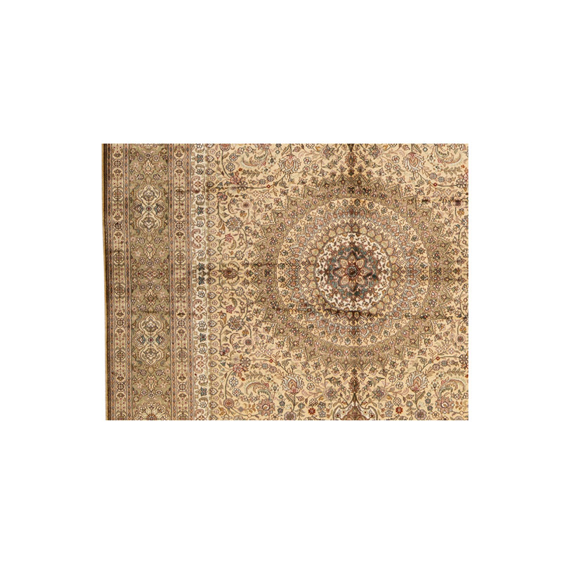 Hand Woven Silk Oriental Area Rug