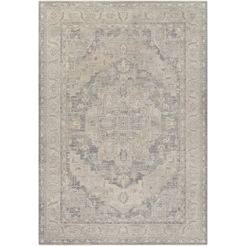 Vintage Look Area Rug, Rectangle 200 x 290 cm