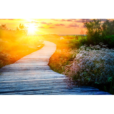 Sunrise / Sunset - photographie sur toile tendue