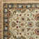 BuckHill Oriental Hand-Tufted Wool Tan Area Rug
