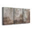 Fresco Collage I - Ensemble de 3 toiles tendues-372960362