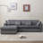 Wauseon 2 - Piece 108.7" Upholstered L Shape Sofa with Convertible Chaise-1308552343