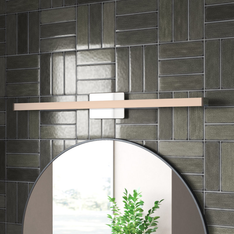 Barre d'éclairage de salle de bain 2 lumières Petersen