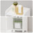 Bathroom Storage Cabinet, Corner Floor Cabinet with Doors and Adjustable Shelf, Narrow Toilet Paper Cabinet, Bathroom Organizer for Small Spaces-56294178-56294181