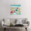 Umbrella Beach I by Carol Robinson - Painting on Canvas-2127350513-2065108315