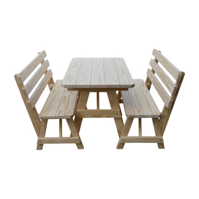 Table de pique-nique d'extérieur 44 po Giang