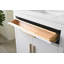 Meuble-lavabo sur pied simple 30 po avec plateau en pierre reconstituée Maddison-655396570