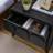 Toscana 2-Drawer Nightstand In Black