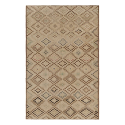 Vintage One-of-a-Kind 5'8X8'10 Hand Knotted Area Rug