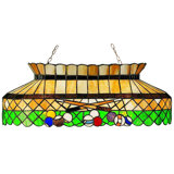 Diane 6 - Light Mahogany Bronze Pool Table Lights Pendant