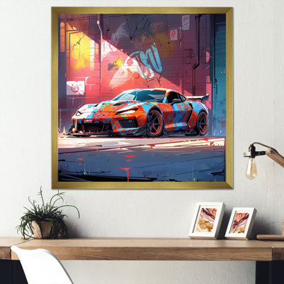 «Graffity Car In Tokyo I» - art mural voiture / camionnette