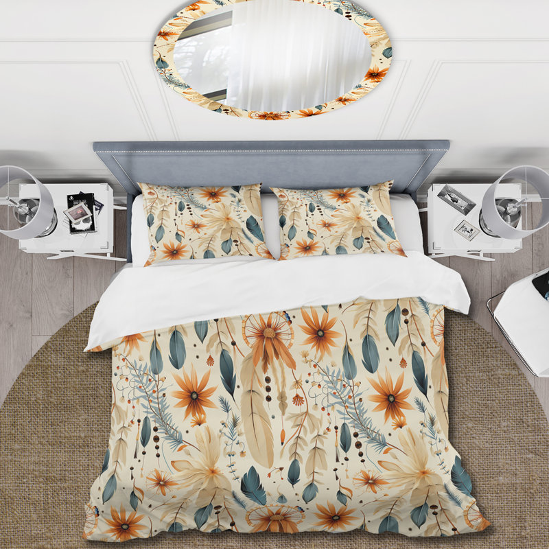 Literie Desert Dreamcatchers, Housse de couette pour très grand lit et 2 très