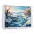 Cadre flottant blanc