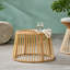 Table d'appoint en osier Fiona