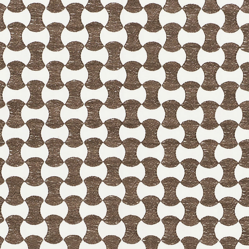 Tissu de broderie Nolita, Taupe
