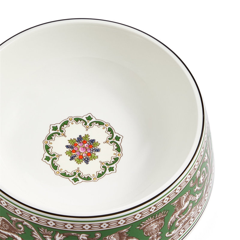 Florentine 8.2in Pet Bowl, Green