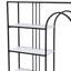 Metal Frame Bookcase, Open Bookshelf with an Anti-tipping Fitting