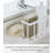Durable Steel Faucet-Hanging Kitchen Caddy, Space-Saving Sink Organizer With Extra Storage For Brushes, 2.2 Lbs Capacity-102198730