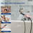 Single Handle Deck Mounted Roman Tub Faucet with Hand Shower & Swivel Spout-122811694