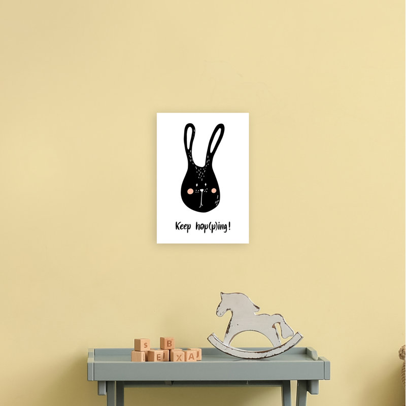 Bunny by Miniofmine - Print, Unframed, 30cm H x 21cm W x 1cm D