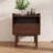 Wyller 3-Piece Bedroom Set, Platform Bed With Two Nightstands, Natural Walnut, Queen