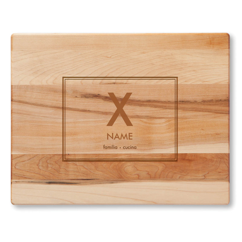 Cucina en bois d'érable CPS avec planche à découper personnalisée