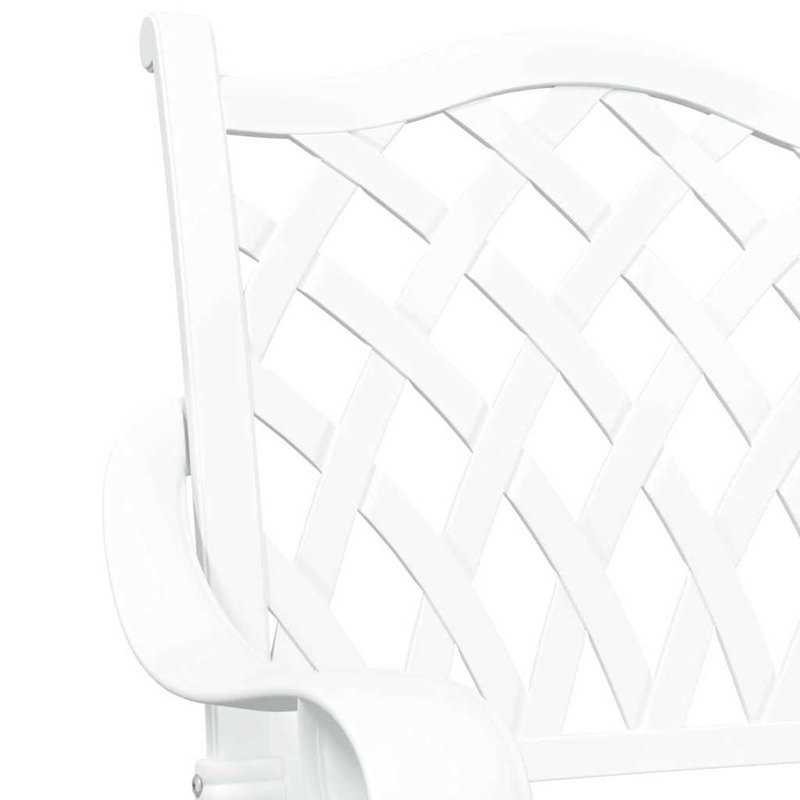Patio Dining Armchair, White