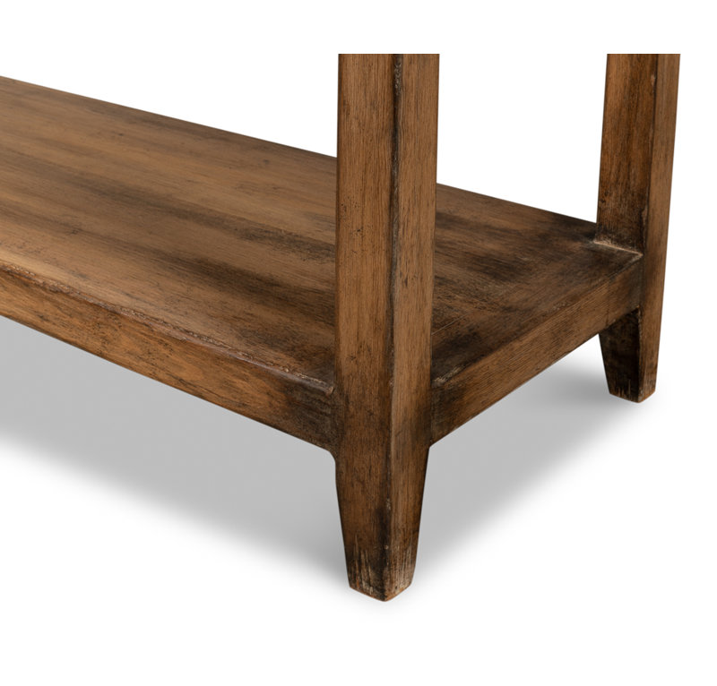 Anton 72'' W Solid Wood Console Table, Brown