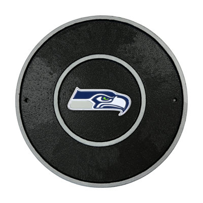 9in.Seattle Seahawks Round Personalized Logo Plaque