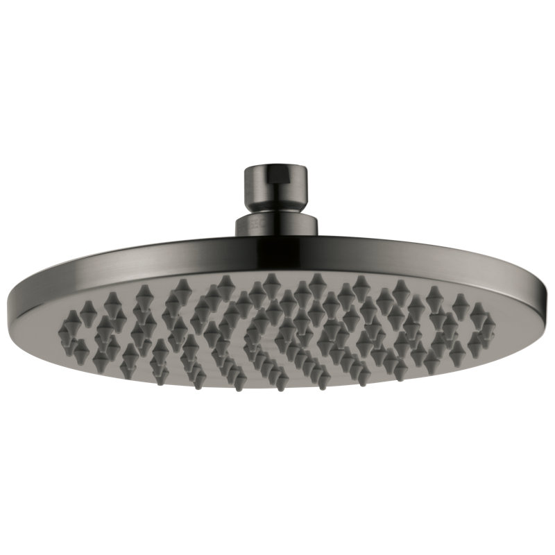 Essential™ Round Raincan Showerhead, 1.75, Luxe Steel