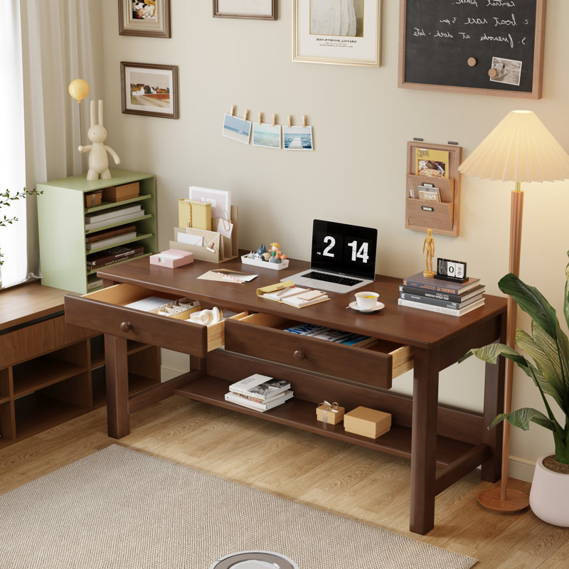 Bureau d'écriture Executive, Brun