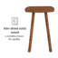Cinta Solid Wood Side Table