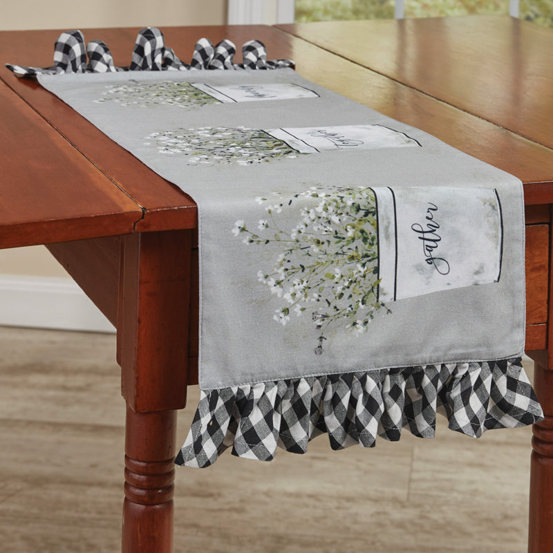   Bouquet Of Grace Table Runner 13" X 36"