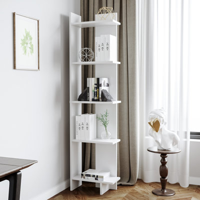 Regin 170cm H Tiered Bookcase