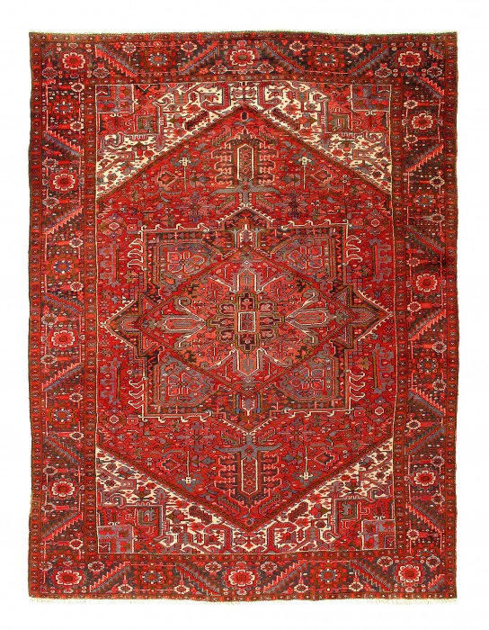 Amoz One-of-a-Kind 12'7'' X 9'6'' Hand Knotted Area Rug