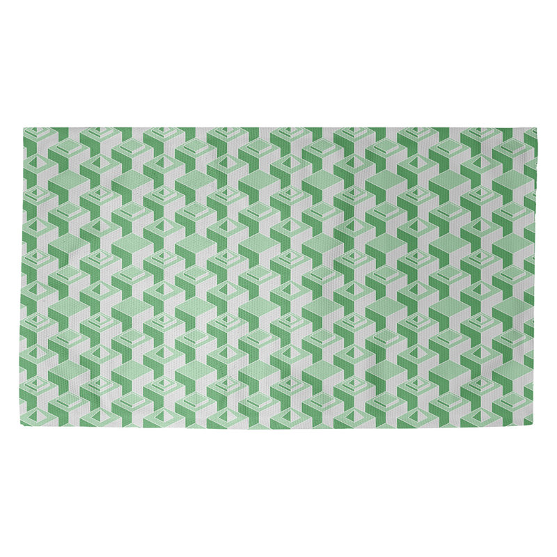 Jordao Geometric Indoor Rug, Rectangle 2' x 3'