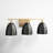 Noel 3-Light Dimmable Steel Vanity Light-2116302582-2116302581
