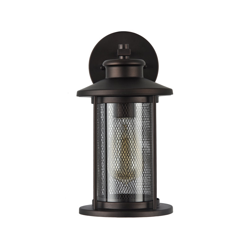 Emery Wall Light, 14" H x 7.5" W x 8.75" D, Oil Rubbed Bronze