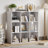 8-Cube Bookcase, Decorative Storage Shelf