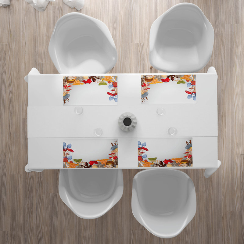 Polyester Abstract Rectangle Placemat
