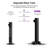Cheverly 12' x 9' Rectangular Lighted Cantilever Umbrella With Base-265960640