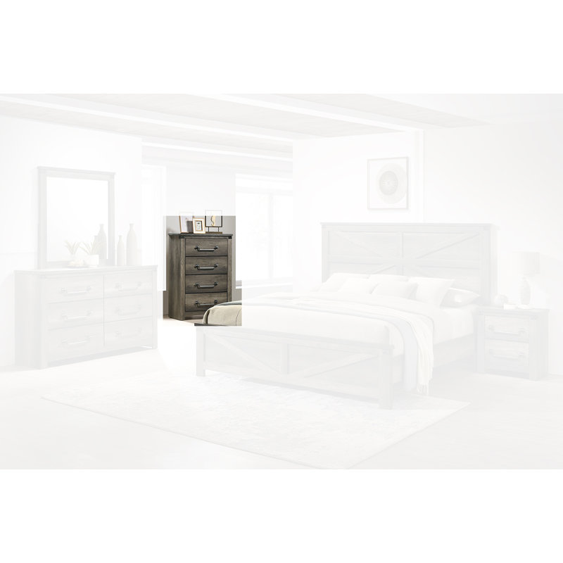 Commode 4 tiroirs Proutau