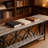 Coffee Table,2-Tier Console Table,Modern Sofa Table-1292488791
