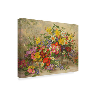 " Spring Flowers And Poole Pottery "