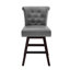 Tabouret de comptoir pivotant 26 po Aralis-397035352