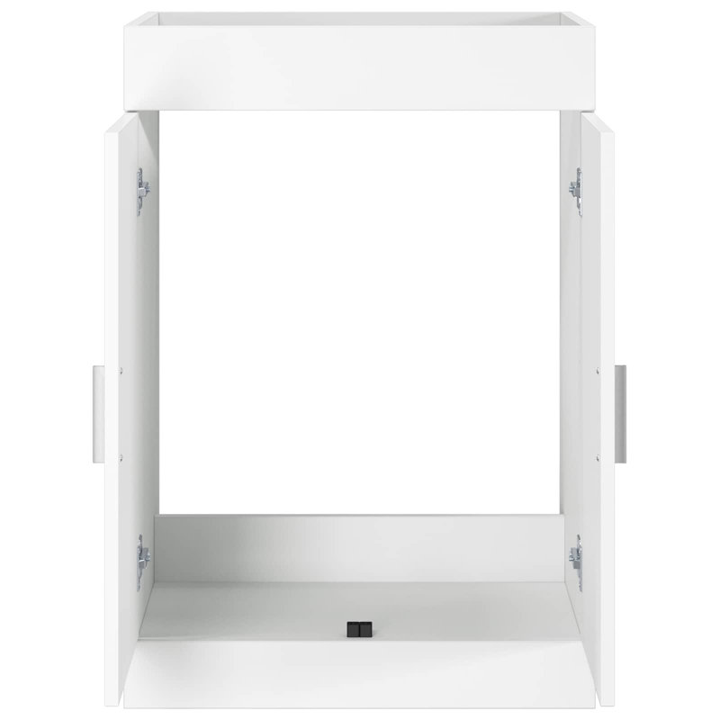 56cm Bathroom Vanity Base Only, White