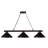 Begley 3 - Light Bronze Pool Table Lights Pendant