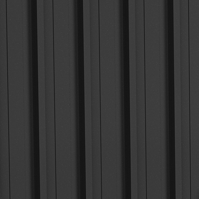 Remise de rangement en acier galvanisé l 7,2 pi x P 5 pi, Blanc / gris