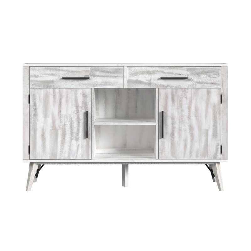 Buffet Celis en blanc rustique