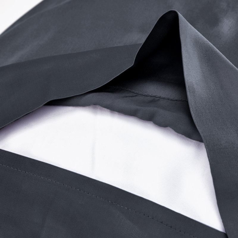 Sateen - Set of 2, Queen, Dark Gray